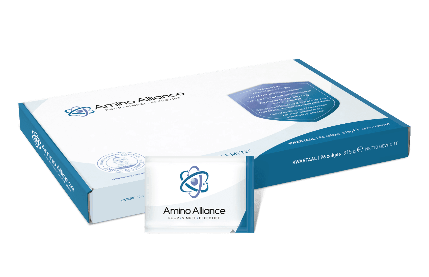 Amino Alliance verpakking met 96 zakjes